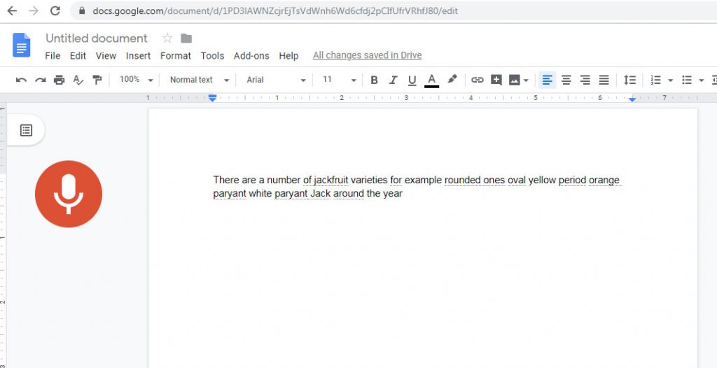 Speech-to-text
